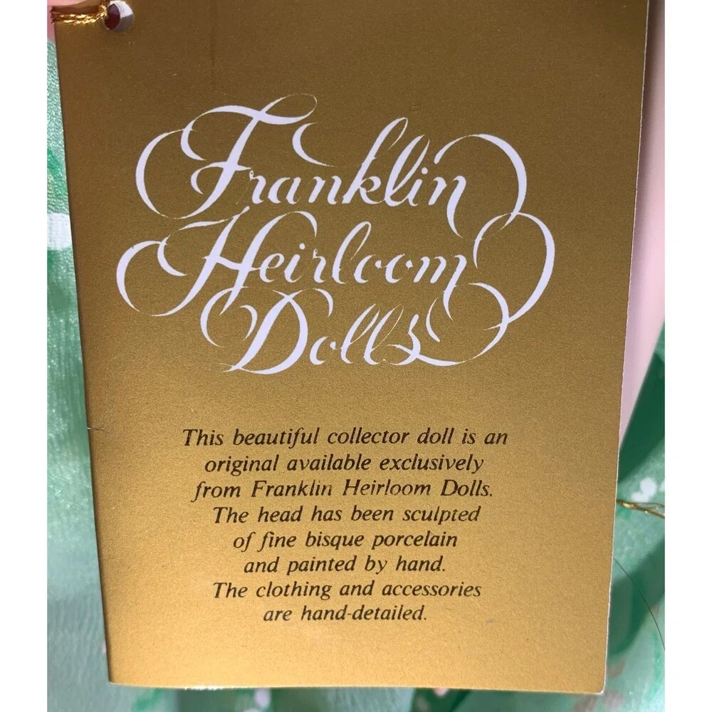 Scarlett O’Hara porcelain doll in Box Franklin Mint